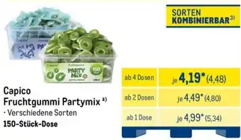 METRO Capico Fruchtgummi Partymix Angebot