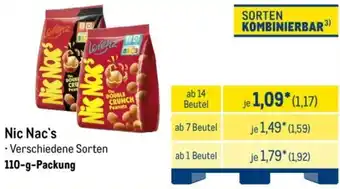 METRO Nic Nac's Angebot