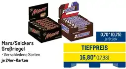 METRO Mars/Snickers Großriegel Angebot