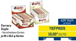 METRO Ferrero Duplo Angebot