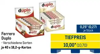 METRO Ferrero Duplo Angebot