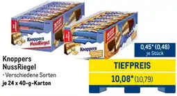 METRO Knoppers NussRiegel Angebot