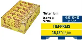 METRO Mister Tom Angebot