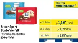 METRO Ritter Sport Bunte Vielfalt Angebot