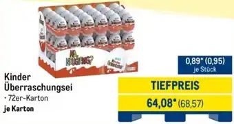 METRO Kinder Überraschungsei Angebot