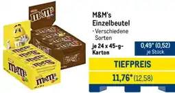 METRO M&M's Einzelbeutel Angebot
