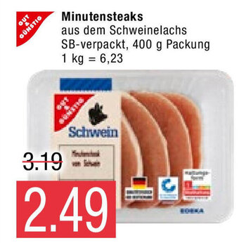 Marktkauf Minutensteaks Angebot
