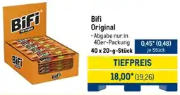METRO Bifi Original Angebot