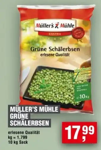 Handelshof Müller's Mühle Grüne Schälerbsen Angebot