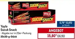 METRO Yayla Sucuk Snack Angebot