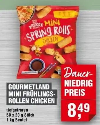 Handelshof GOURMETLAND MINI FRÜHLINGS- ROLLEN CHICKEN Angebot