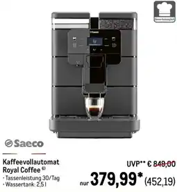 METRO Saeco Kaffeevollautomat Royal Coffee Angebot