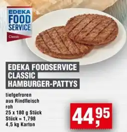 Handelshof EDEKA FOODSERVICE CLASSIC HAMBURGER-PATTYS Angebot