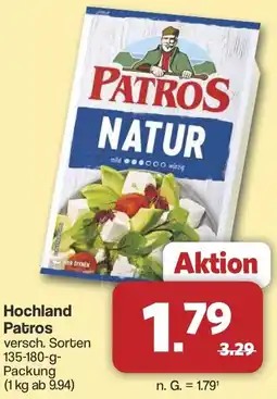 Famila Nord West Hochland Patros Angebot