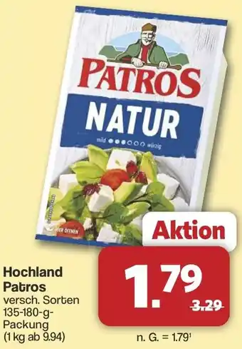 Famila Nord West Hochland Patros Angebot