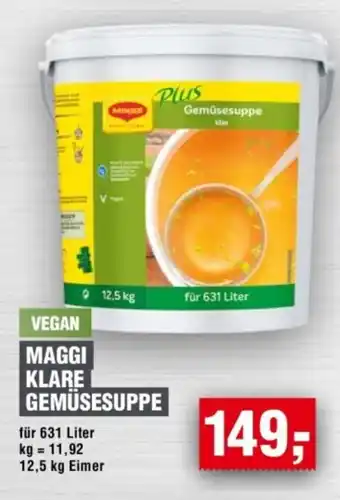 Handelshof MAGGI KLARE GEMÜSESUPPE Angebot