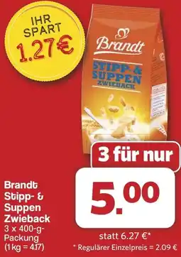 Famila Nord West Brandt Stipp- & Suppen Zwieback Angebot