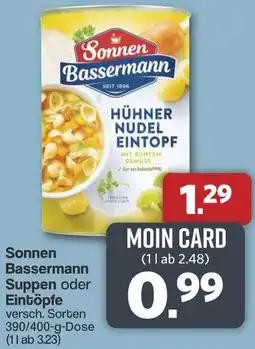 Famila Nord West Sonnen Bassermann Suppen oder Eintöpfe Angebot