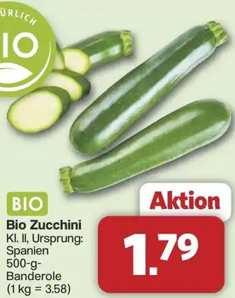 Famila Nord West Bio Zucchini Angebot