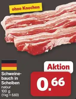 Famila Nord West Schweinebauch in Scheiben Angebot