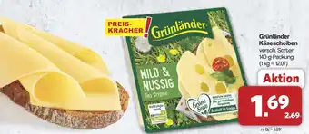 Famila Nord West Grünländer Käsescheiben Angebot