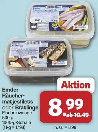 Famila Nord West Emder Räucher- matjesfilets oder Bratlinge Angebot
