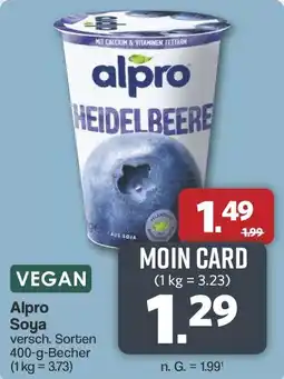 Famila Nord West VEGAN Alpro Soya Angebot