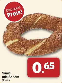Famila Nord West Simit mit Sesam Angebot