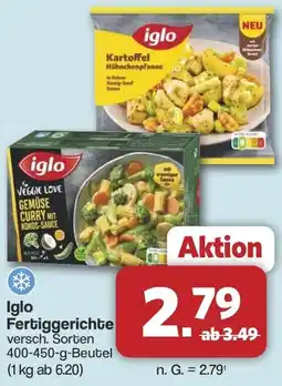 Famila Nord West Iglo Fertiggerichte Angebot