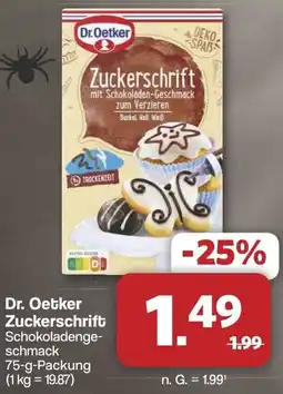 Famila Nord West Dr. Oetker Zuckerschrift Angebot