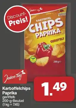 Famila Nord West Jeden Tag Kartoffelchips Paprika Angebot