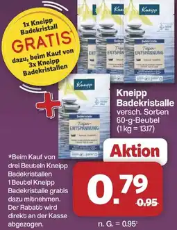 Famila Nord West Kneipp Badekristalle Angebot