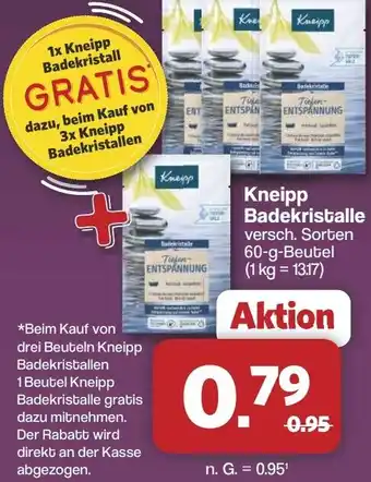 Famila Nord West Kneipp Badekristalle Angebot