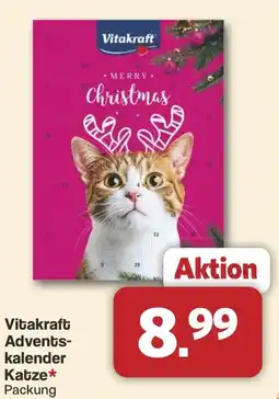 Famila Nord West Vitakraft Advents- kalender Katze Angebot