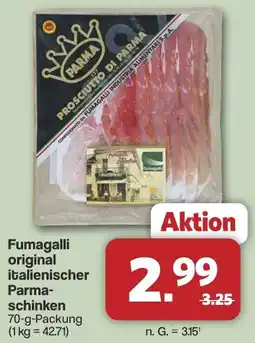 Famila Nord West Fumagalli original italienischer Parmaschinken Angebot