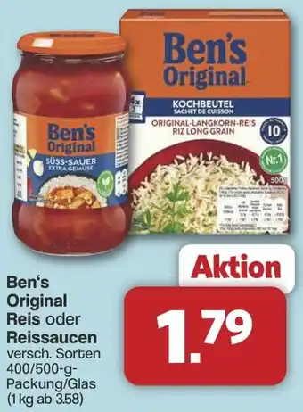 Famila Nord West Ben's Original Reis oder Reissaucen Angebot