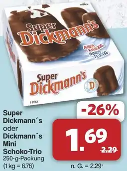 Famila Nord West Super Dickmann's oder Dickmann's Mini Schoko-Trio Angebot