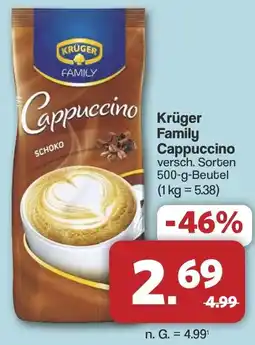 Famila Nord West Krüger Family Cappuccino Angebot