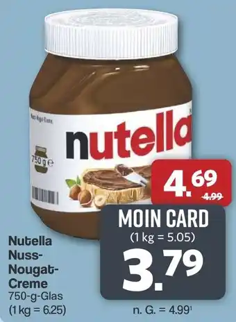 Famila Nord West Nutella Nuss- Nougat- Creme Angebot