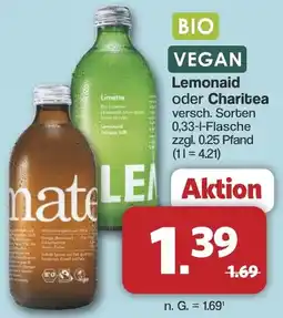 Famila Nord West BIO VEGAN Lemonaid oder Charitea Angebot