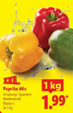 Lidl Paprika Mix Angebot