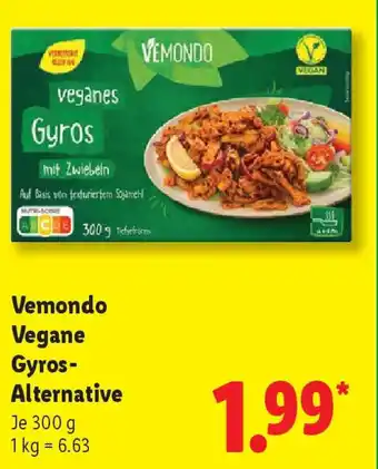 Lidl Vemondo Vegane Gyros- Alternative Angebot