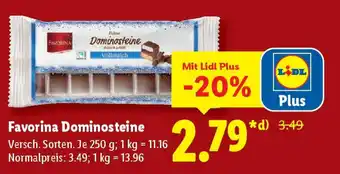 Lidl Favorina Dominosteine Angebot