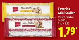 Lidl Favorina Mini Stollen Angebot