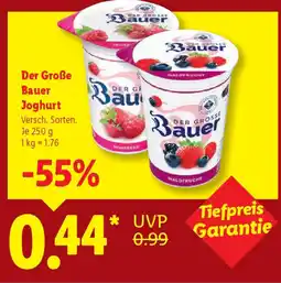 Lidl Der Große Bauer Joghurt Angebot