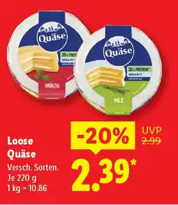 Lidl Loose Quäse Angebot