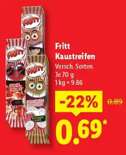 Lidl Fritt Kaustreifen Angebot