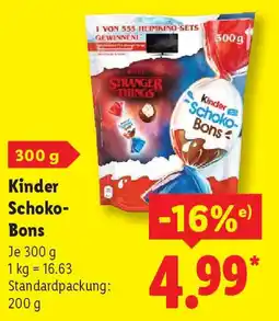Lidl Kinder Schoko- Bons Angebot
