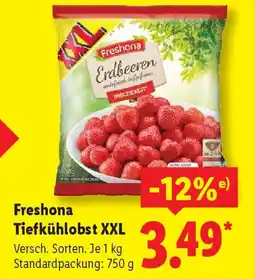 Lidl Freshona Tiefkühlobst XXL Angebot