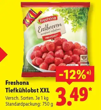Lidl Freshona Tiefkühlobst XXL Angebot